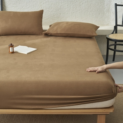 91家纺网 家纺一手货源 找家纺 （总）早晨家纺 2025新款肌理纹纯棉提花床笠