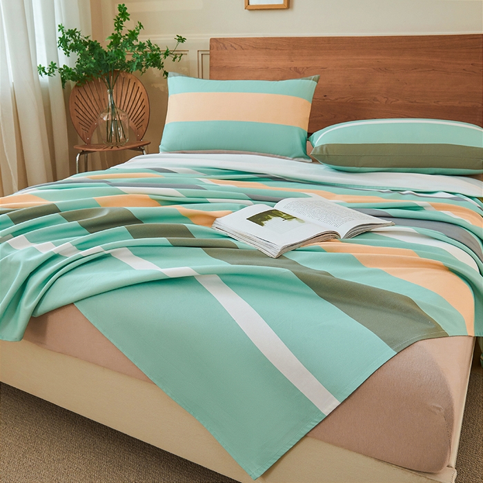 91家纺网 家纺一手货源 找家纺 （总）义博家纺 2025新款纯棉老粗布床单