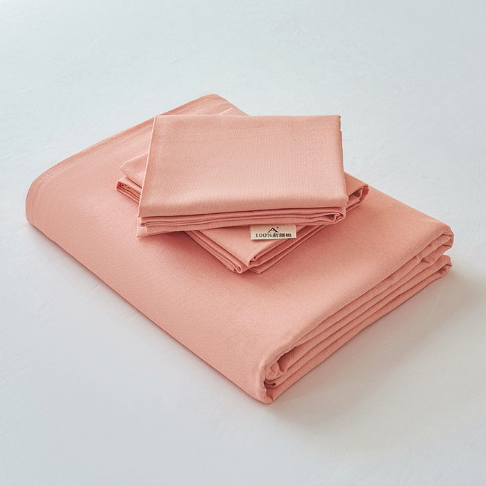 91家纺网 家纺一手货源 找家纺 义博家纺 2025新款纯棉老粗布床单 春日