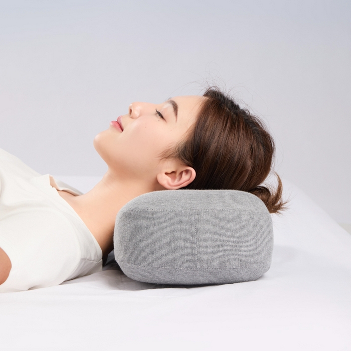 91家纺网 家纺一手货源 找家纺 昕科 2025新款便携记忆棉旅行枕-记忆棉午睡枕旅行出差枕便携小枕头旅游枕头办公司靠枕折叠枕芯 便携小枕头-灰色42x20x9/11cm一只
