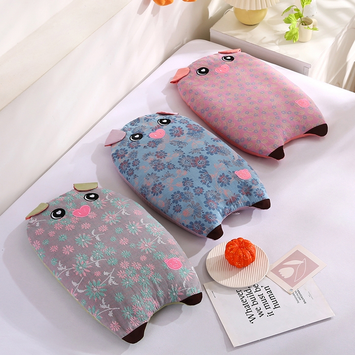 91家纺网 家纺一手货源 找家纺 （总）贤内助家纺 2025新款全棉猪猪侠荞麦枕枕头枕芯保健枕护肩枕