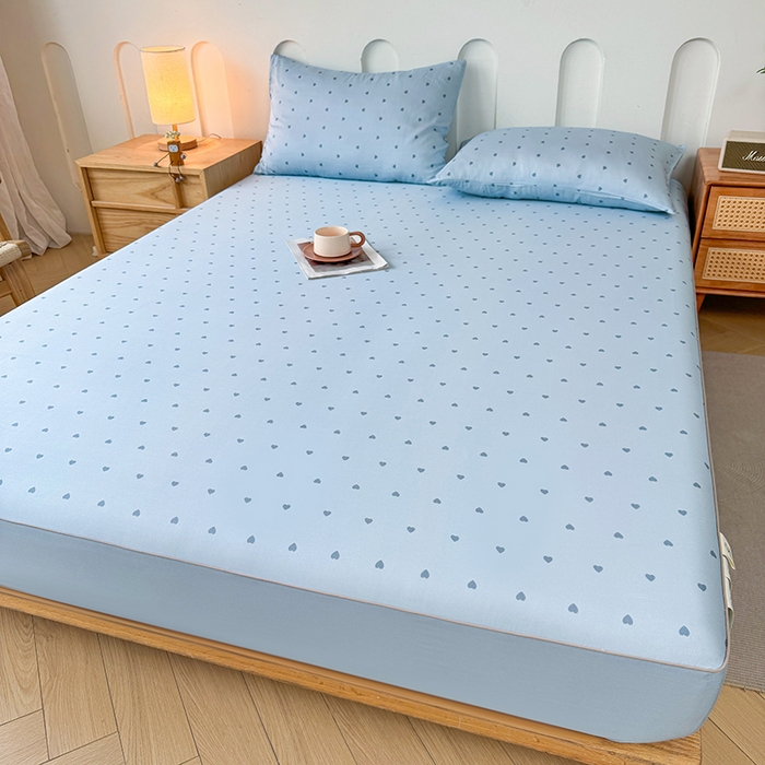 91家纺网 家纺一手货源 找家纺 （总）笠裙家纺 2025新款进口凉感莱赛尔天丝床笠套三件套