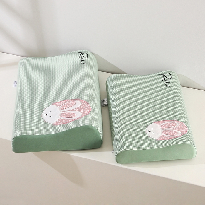 91家纺网 家纺一手货源 找家纺 （总）贤内助家纺 2025新款全棉兔兔枕头枕头枕芯护肩枕保健枕