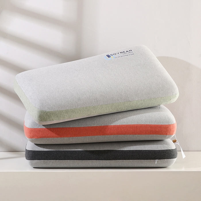 91家纺网 家纺一手货源 找家纺 （总）贤内助家纺 2025新款针织生物基面包枕枕芯枕头保健枕护肩枕