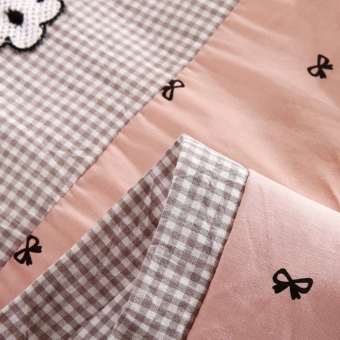 91家纺网 家纺一手货源 找家纺 贤内助家纺 2025新款全棉甜美风荞麦枕枕芯枕头保健枕护肩枕 粉色 宽35长55*高8-10/只