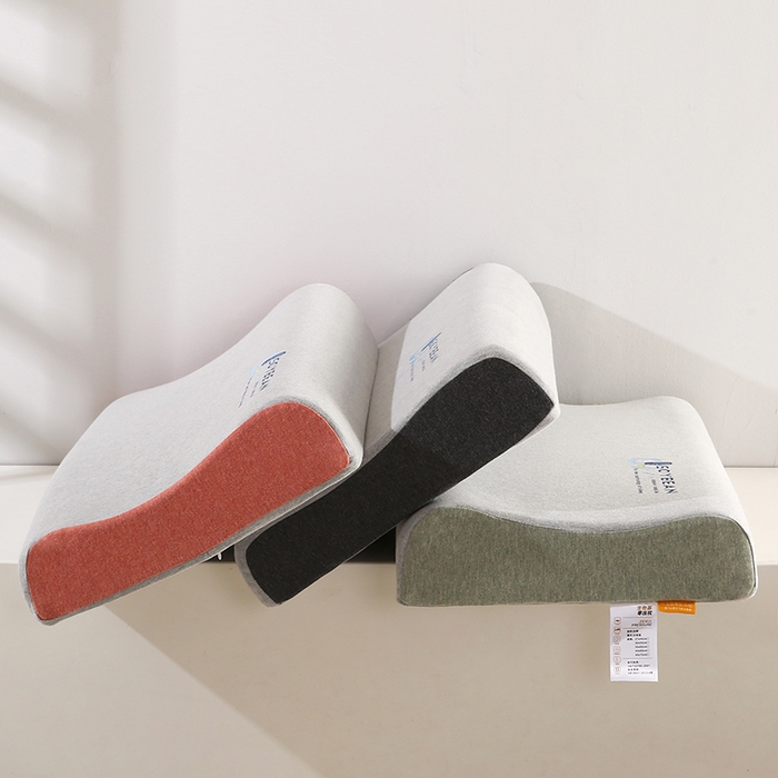 91家纺网 家纺一手货源 找家纺 （总）贤内助家纺 2025新款针织生物基波浪枕高枕枕芯枕头护肩枕保健枕