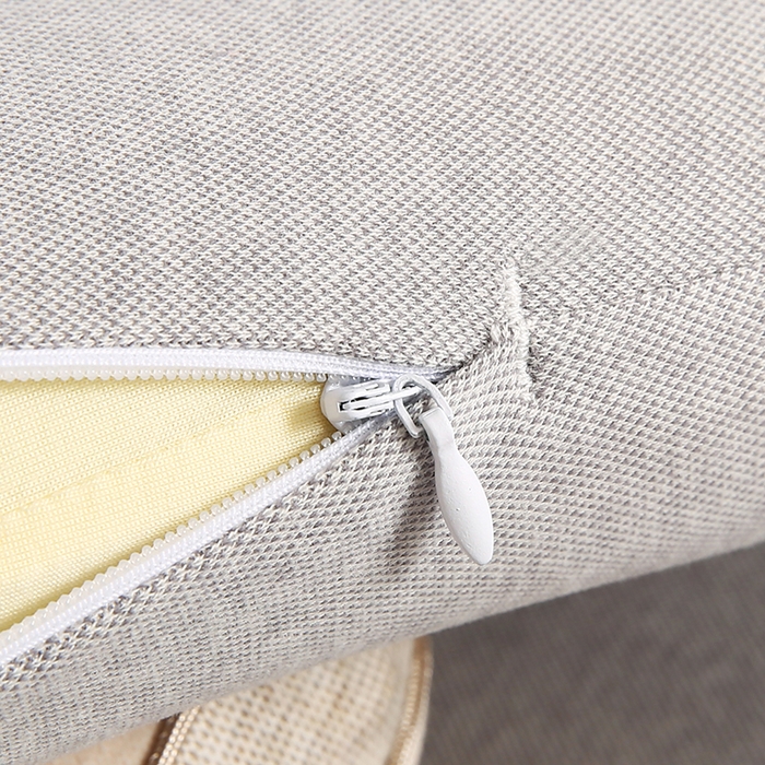 91家纺网 家纺一手货源 找家纺 贤内助家纺 2025新款针织大豆蛋白儿童生物基枕枕芯枕头护肩枕保健枕 灰色 32*50*5/只