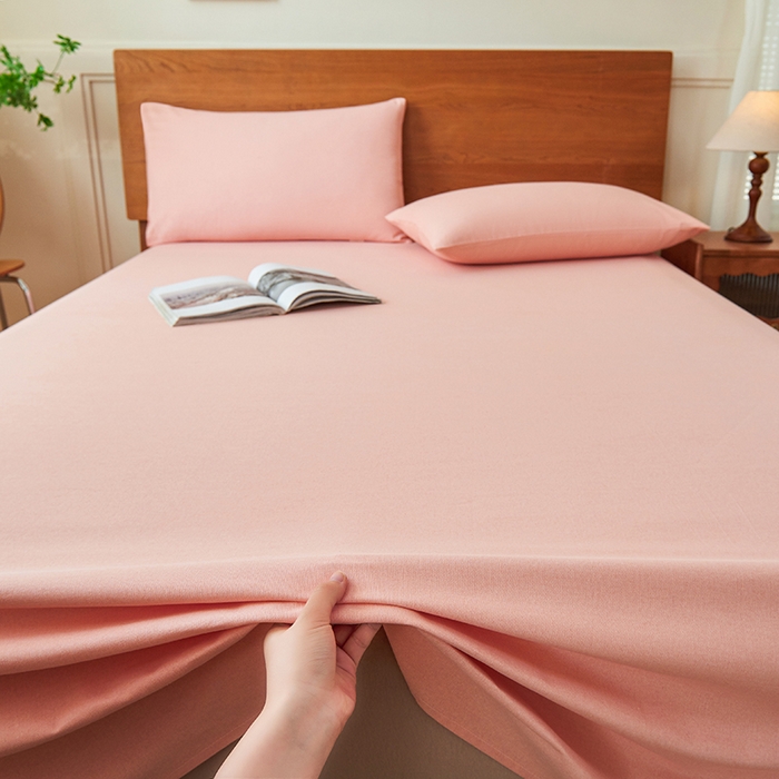 91家纺网 家纺一手货源 找家纺 义博家纺 2025新款纯棉老粗布床单 春日