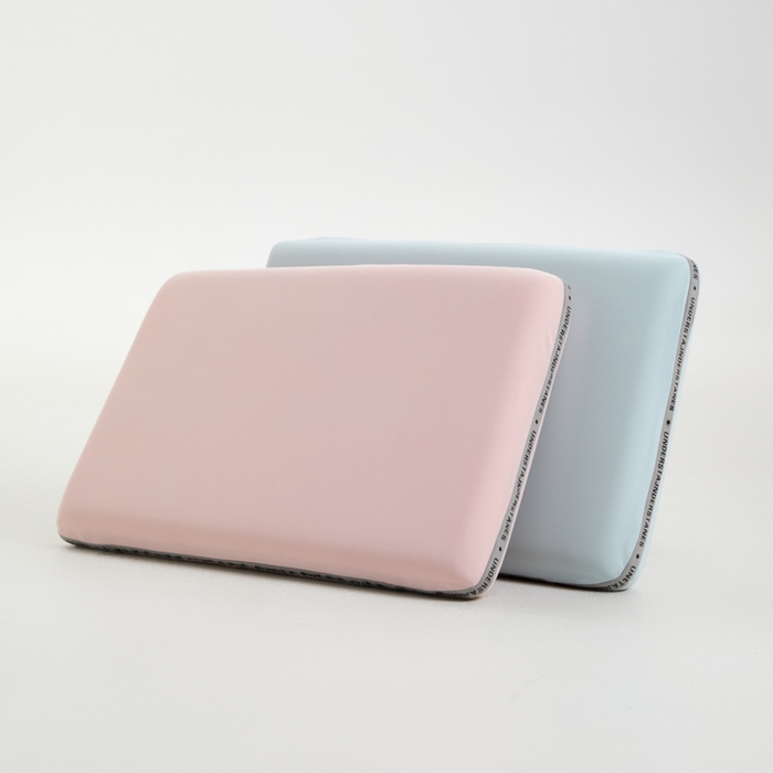 91家纺网 家纺一手货源 找家纺 昕科 2025新款豆芙深睡记忆棉亲子枕-零压生物基记忆棉儿童枕头记忆棉学生枕生物基成人枕芯 粉色豆芙记忆棉-学生枕 34x55cm/只 