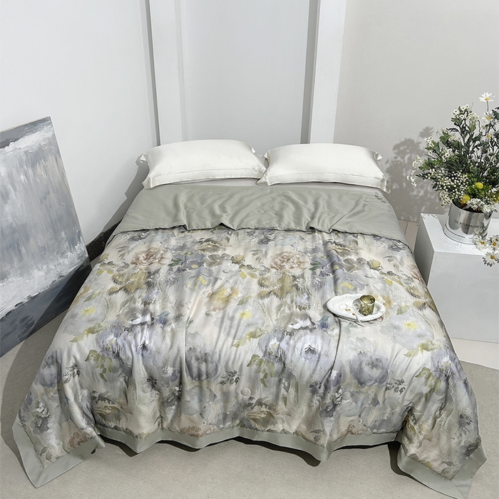 91家纺网 家纺一手货源 找家纺 （总）元元家居（元元被业） 2025新款御丝锻蚕丝夏被夏凉被空调被