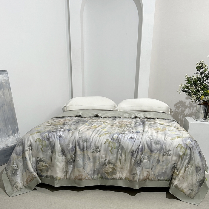 91家纺网 家纺一手货源 找家纺 （总）元元家居（元元被业） 2025新款御丝锻蚕丝夏被夏凉被空调被