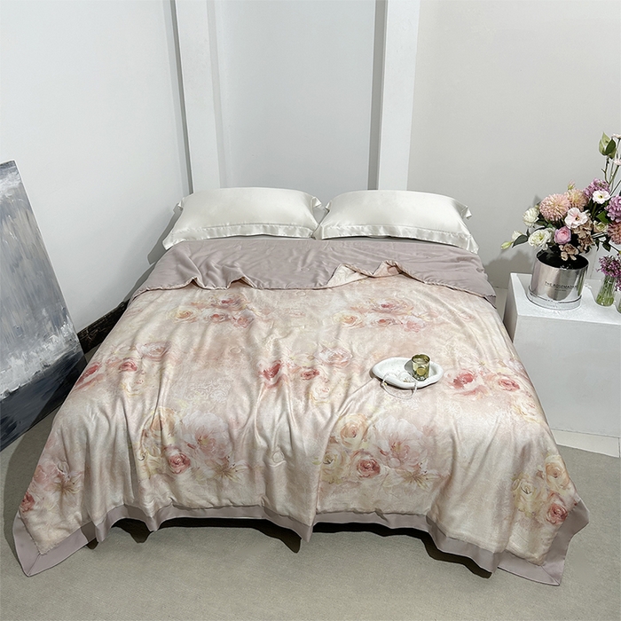 91家纺网 家纺一手货源 找家纺 （总）元元家居（元元被业） 2025新款御丝锻蚕丝夏被夏凉被空调被