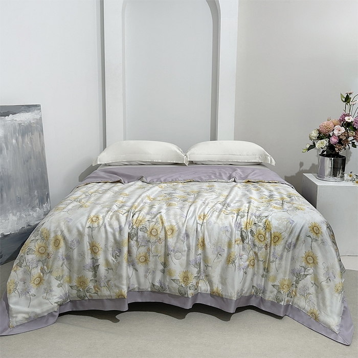 91家纺网 家纺一手货源 找家纺 （总）元元家居（元元被业） 2025新款御丝锻蚕丝夏被夏凉被空调被