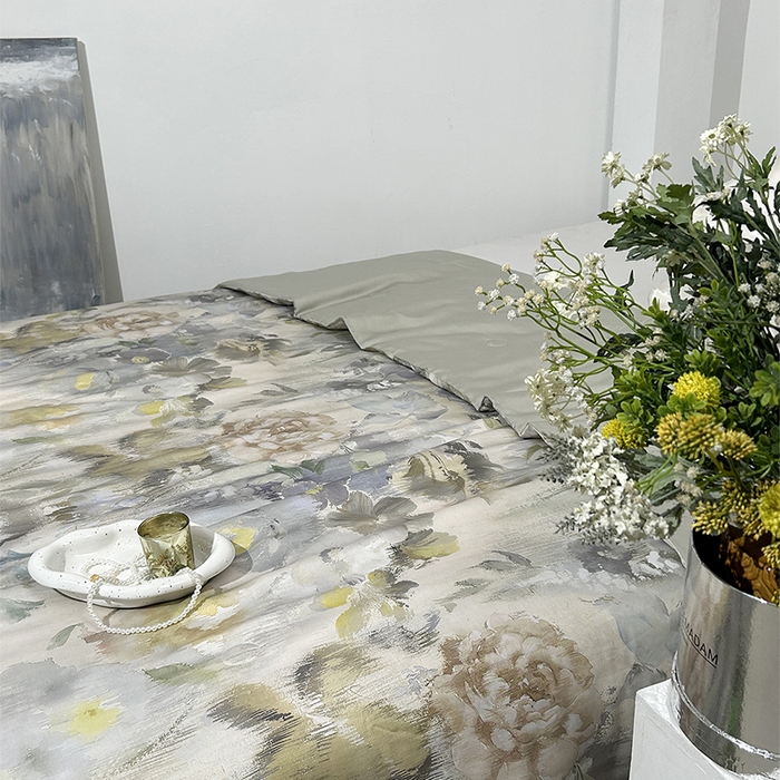 91家纺网 家纺一手货源 找家纺 元元家居（元元被业） 2025新款御丝锻蚕丝夏被夏凉被空调被 风吟