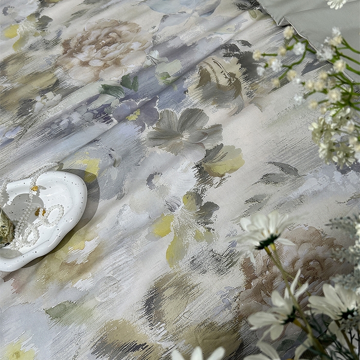 91家纺网 家纺一手货源 找家纺 元元家居（元元被业） 2025新款御丝锻蚕丝夏被夏凉被空调被 风吟