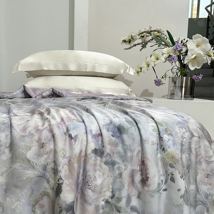 91家纺网 家纺一手货源 找家纺 元元家居（元元被业） 2025新款御丝锻蚕丝夏被夏凉被空调被 卡诺