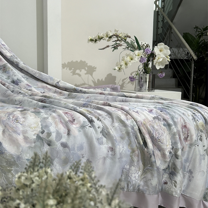 91家纺网 家纺一手货源 找家纺 元元家居（元元被业） 2025新款御丝锻蚕丝夏被夏凉被空调被 卡诺