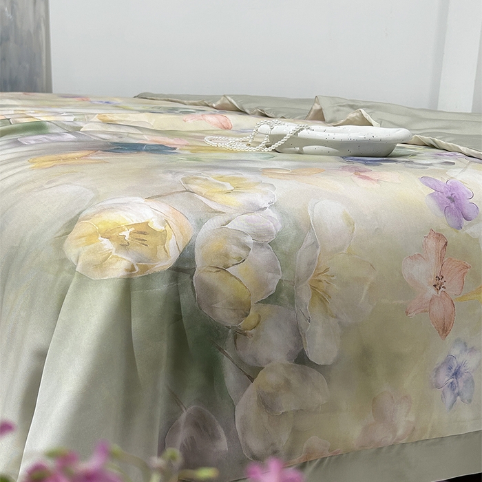 91家纺网 家纺一手货源 找家纺 元元家居（元元被业） 2025新款御丝锻蚕丝夏被夏凉被空调被 可颂