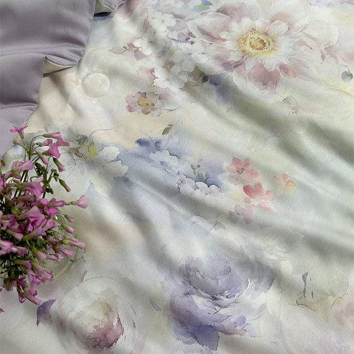 91家纺网 家纺一手货源 找家纺 元元家居（元元被业） 2025新款御丝锻蚕丝夏被夏凉被空调被 乐悠