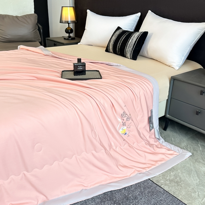 91家纺网 家纺一手货源 找家纺 芭芭棉家纺 2025新款桑蚕丝夏被夏凉被空调被 柔情玉