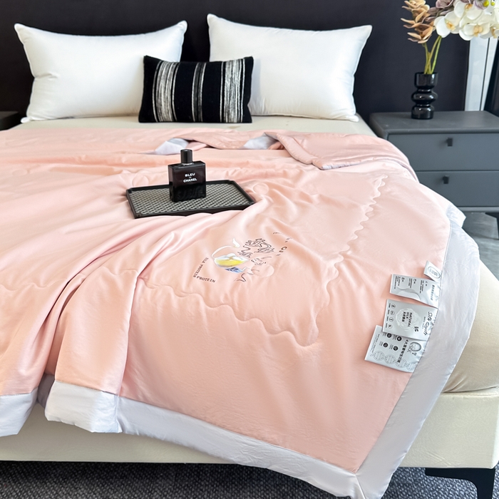 91家纺网 家纺一手货源 找家纺 芭芭棉家纺 2025新款桑蚕丝夏被夏凉被空调被 柔情玉