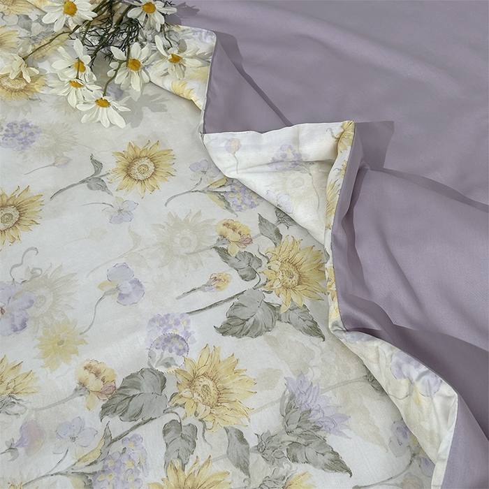 91家纺网 家纺一手货源 找家纺 元元家居（元元被业） 2025新款御丝锻蚕丝夏被夏凉被空调被 向日葵