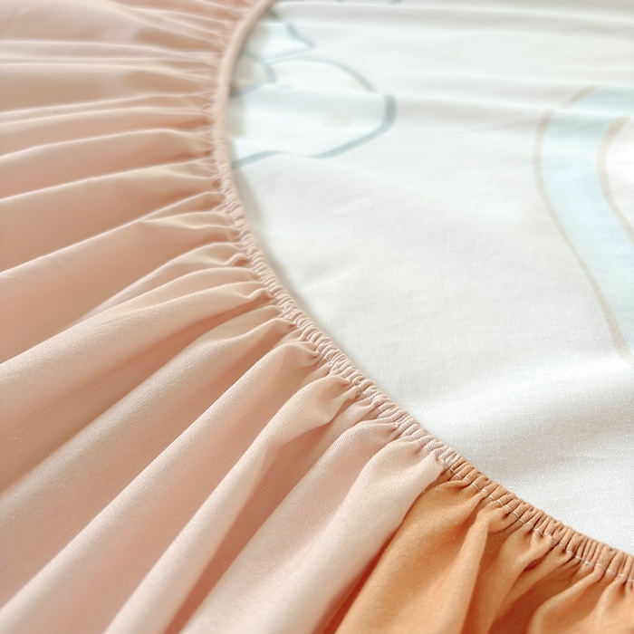 91家纺网 家纺一手货源 找家纺 浩诚 2025新款卡皮巴拉原创IP全棉纯棉大版单床笠单枕套床笠枕套单件-有作品登记证书 向往的生活