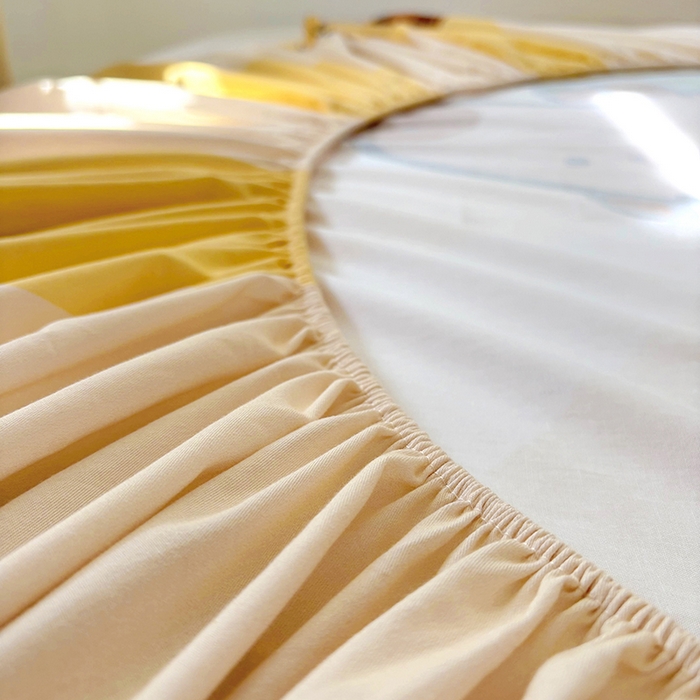 91家纺网 家纺一手货源 找家纺 浩诚 2025新款卡皮巴拉原创IP全棉纯棉大版单床笠单枕套床笠枕套单件-有作品登记证书 趴趴巴拉