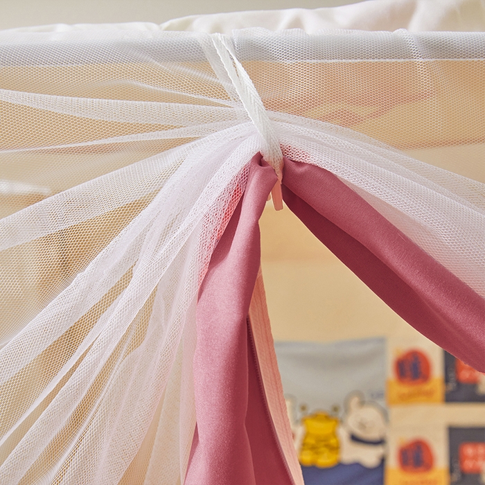 91家纺网 家纺一手货源 找家纺 薇梦蚊帐 2025新款学生宿舍遮光蚊帐 发财暴富