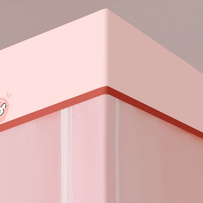 91家纺网 家纺一手货源 找家纺 薇梦蚊帐 2025新款学生宿舍遮光蚊帐 公主请发财