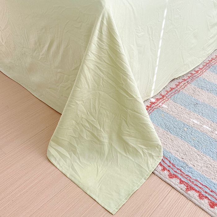 91家纺网 家纺一手货源 找家纺 雨彤家纺 2025年新款软糯糯云朵水洗棉印花四件套 恐龙日记