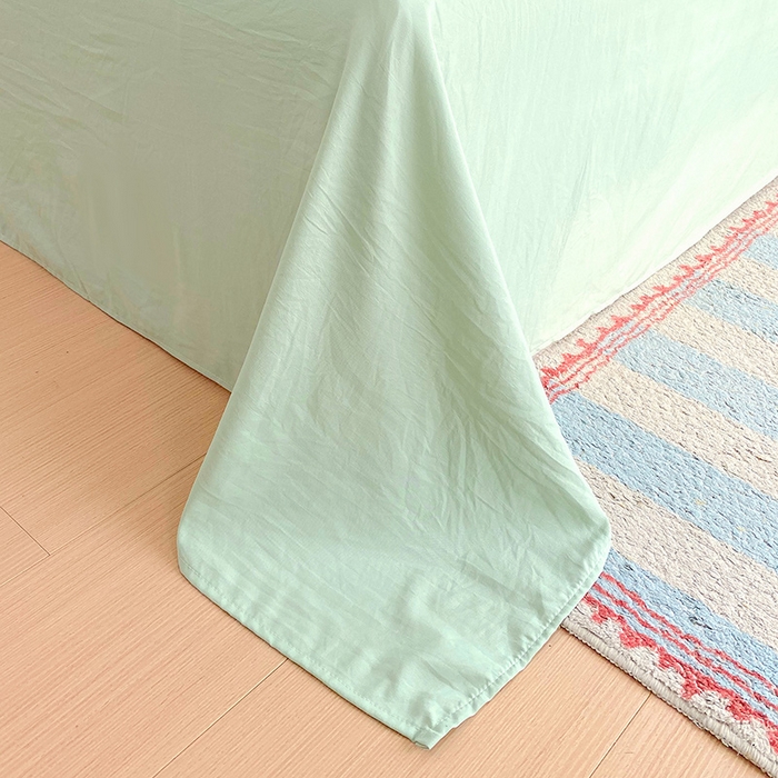 91家纺网 家纺一手货源 找家纺 雨彤家纺 2025年新款软糯糯云朵水洗棉印花四件套 灵兰小兔