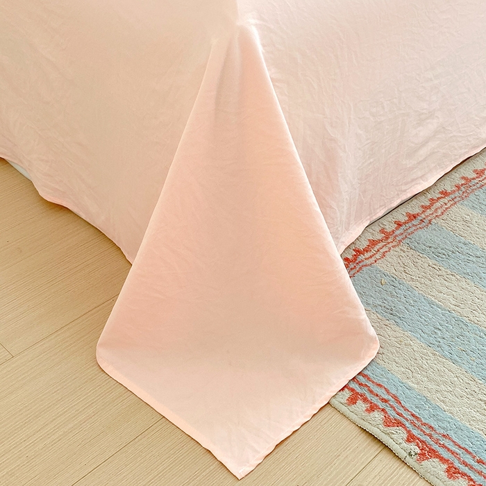 91家纺网 家纺一手货源 找家纺 雨彤家纺 2025年新款软糯糯云朵水洗棉印花四件套 莫离兔