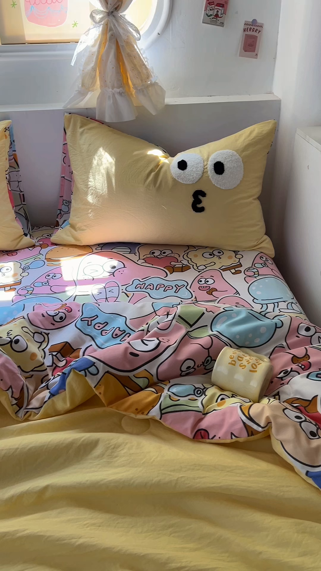 91家纺网 家纺一手货源 找家纺 易辰美 2025新款水洗棉毛巾绣夏被空调被夏凉被四件套 海宝宝