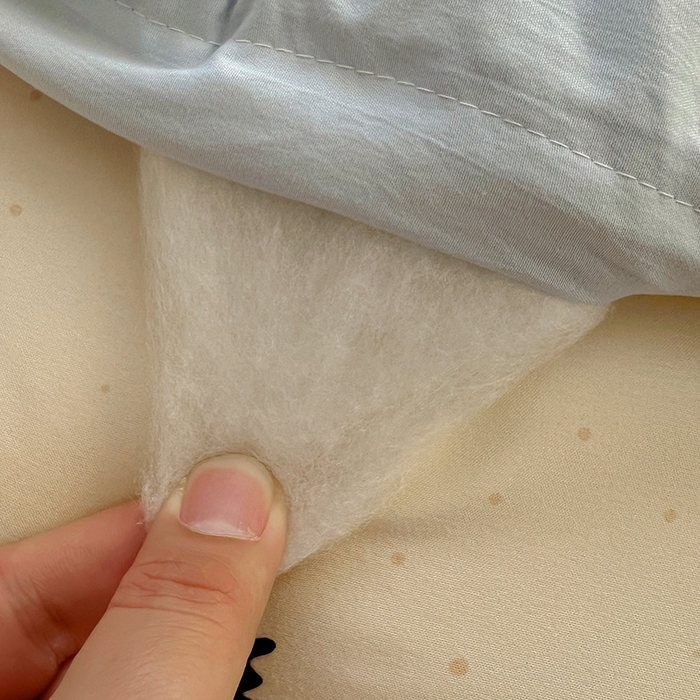 91家纺网 家纺一手货源 找家纺 易辰美 2025新款水洗棉毛巾绣夏被空调被夏凉被四件套 哪吒敖冰（兰）