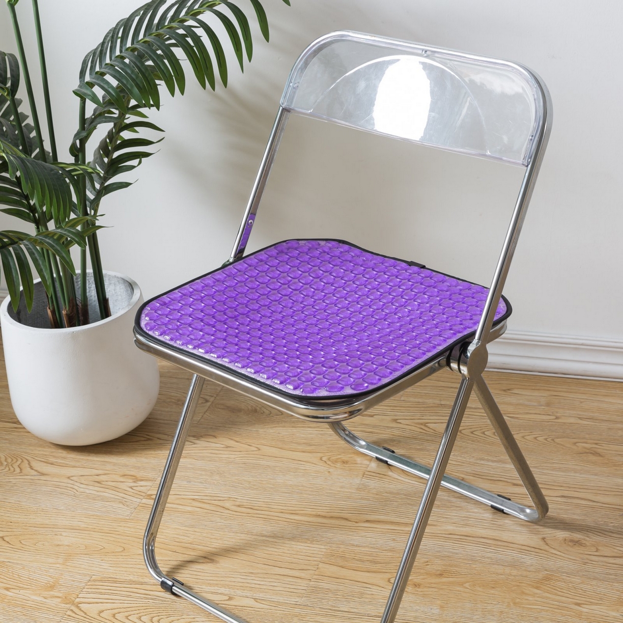 境月枕芯坊 2025新款凝胶坐垫 紫色