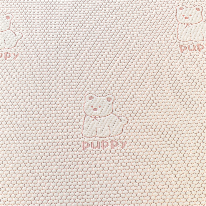 91家纺网 家纺一手货源 找家纺 喜居 2025新款A类凉感豆豆席床笠款 冰小汪-粉