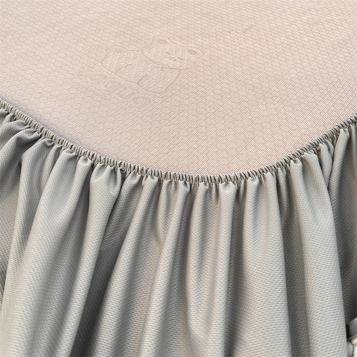 91家纺网 家纺一手货源 找家纺 喜居 2025新款A类凉感豆豆席床笠款 冰小汪-咖