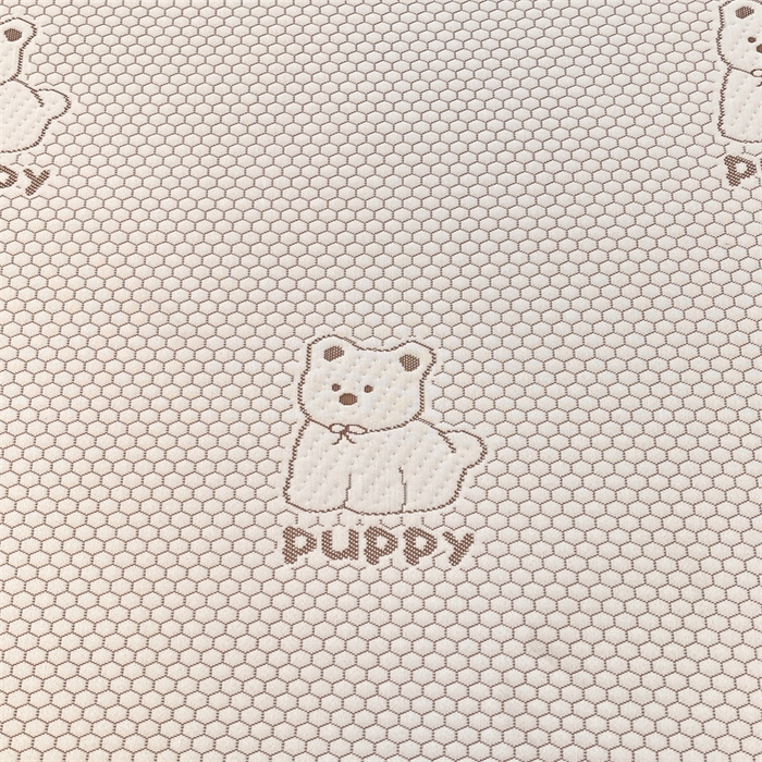 91家纺网 家纺一手货源 找家纺 喜居 2025新款A类凉感豆豆席床笠款 冰小汪-咖