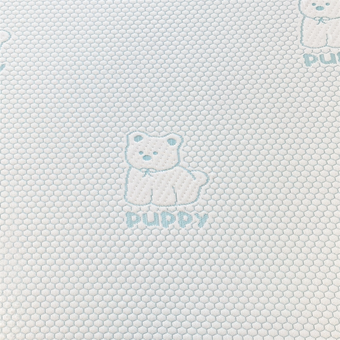 91家纺网 家纺一手货源 找家纺 喜居 2025新款A类凉感豆豆席床笠款 冰小汪-蓝