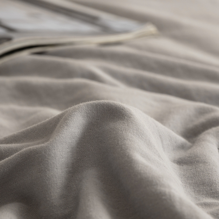 91家纺网 家纺一手货源 找家纺 蚕阿婆 2025新款纯棉双层纱蚕丝被蚕丝空调夏凉被 灰色