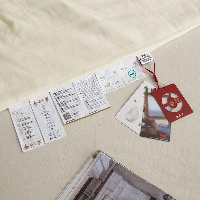 91家纺网 家纺一手货源 找家纺 蚕阿婆 2025新款纯棉双层纱蚕丝被蚕丝空调夏凉被 米色