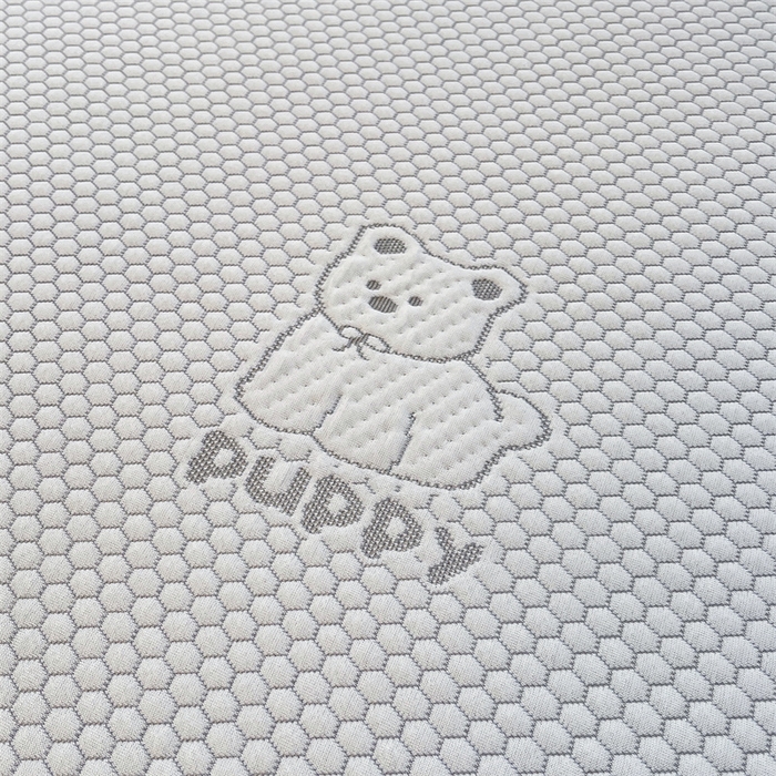 91家纺网 家纺一手货源 找家纺 喜居 2025新款A类凉感豆豆平席款-冰小汪系列 冰小汪-灰 平席款