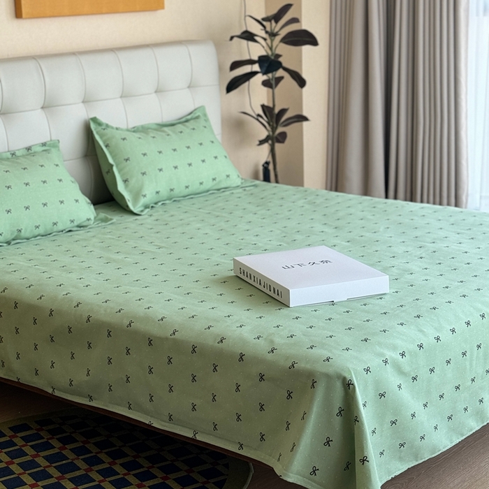 91家纺网 家纺一手货源 找家纺 2025新款老粗布系列单品套件 仲夏