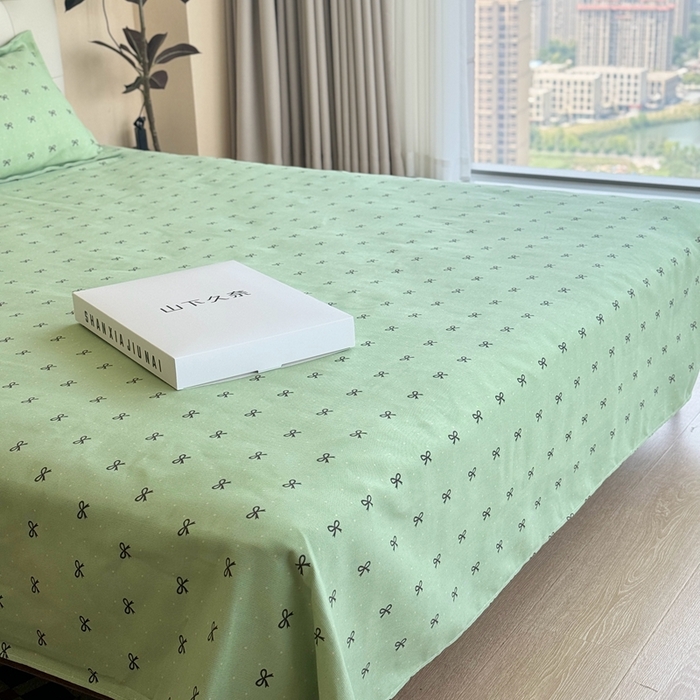 91家纺网 家纺一手货源 找家纺 2025新款老粗布系列单品套件 仲夏