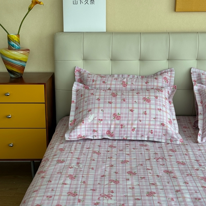 91家纺网 家纺一手货源 找家纺 2025新款老粗布系列单品套件 南湘