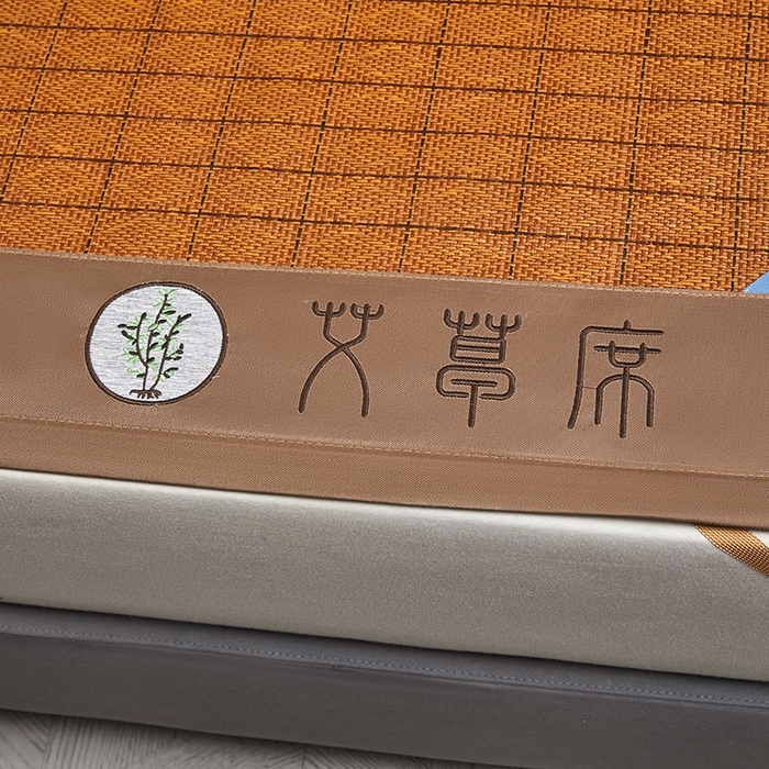 91家纺网 家纺一手货源 找家纺 （总）苏迪网销供货 藤席-凉席 -2025新款凉席冰藤席冰丝席凉感空调席艾草藤席-单面藤席