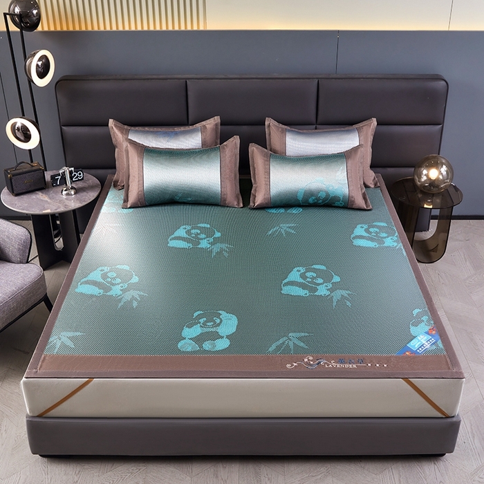 91家纺网 家纺一手货源 找家纺 （总）苏迪网销供货 藤席-凉席 -2025新款凉席冰藤席冰丝席凉感空调席艾草藤席-冰藤席