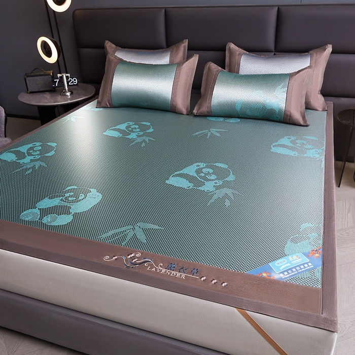 91家纺网 家纺一手货源 找家纺 （总）苏迪网销供货 藤席-凉席 -2025新款凉席冰藤席冰丝席凉感空调席艾草藤席-冰藤席