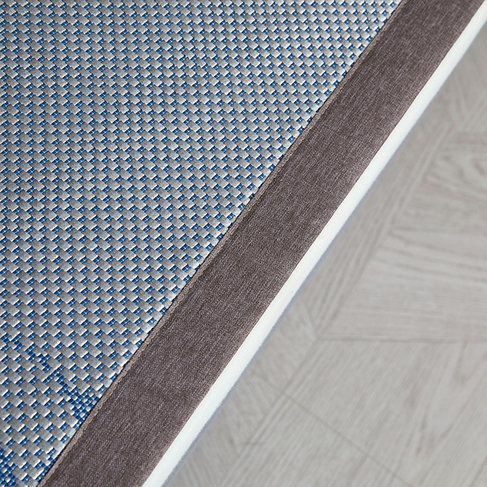 91家纺网 家纺一手货源 找家纺 苏迪网销供货 藤席-凉席 -2025新款凉席冰藤席冰丝席凉感空调席艾草藤席-冰藤席 冰藤熊猫-蓝色